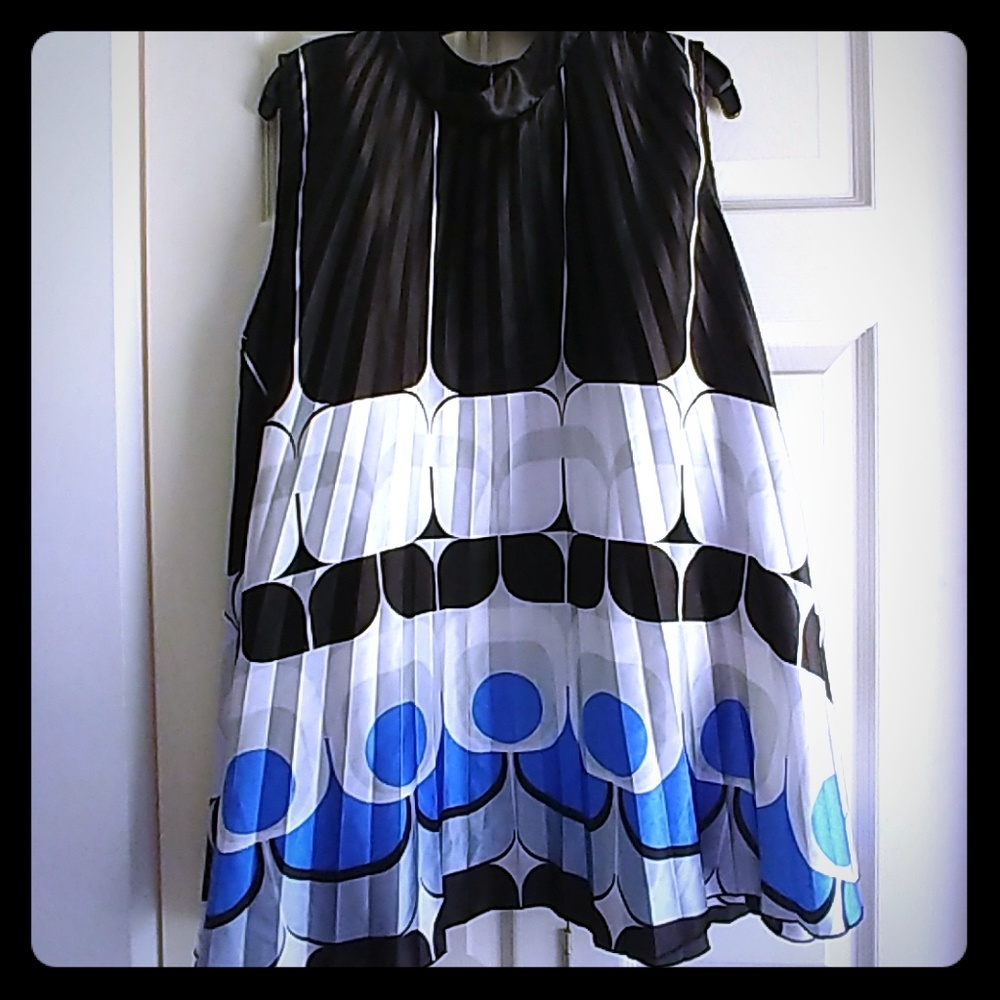 💙Lane Bryant Pleated Blouse